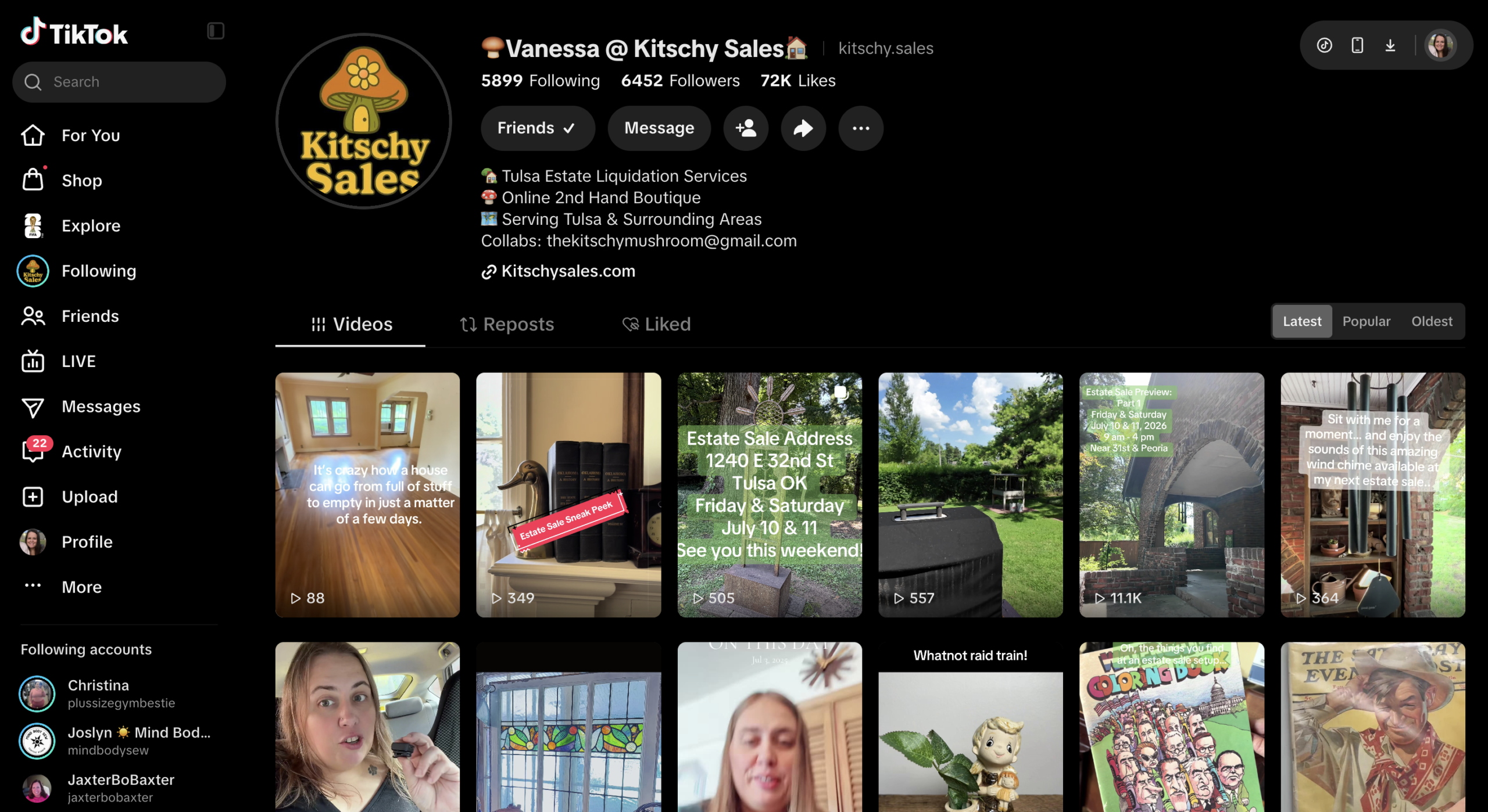 Kitschy Sales marketing
